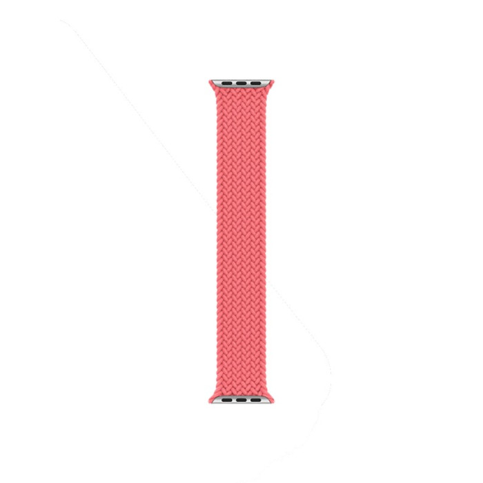 Ремінець для Apple Watch - 38/40mm, Braided Solo Loop, Pink Punch (S/130mm)