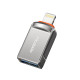 Адаптер (OTG) Lightning to USB - McDodo, Deep Gray