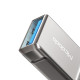 Адаптер (OTG) Lightning to USB - McDodo, Deep Gray