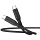 Кабель USB-C to USB-C - AmazingThing, Speed Pro 60W 2.1m, Black