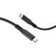 Кабель USB-C to USB-C - AmazingThing, Speed Pro 60W 2.1m, Black
