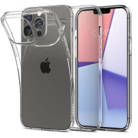 Чохол для iPhone 13 Pro Max - Spigen Crystal Flex, Crystal Clear