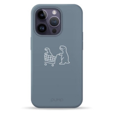 Чохол для iPhone 14 Pro - Pump Silicone Minimalistic MagSafe, Dino Market