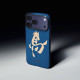 Чохол для iPhone 17 Pro Max - Pitaka Aramid Edge Ultra-Slim Ink Horse Painting MagSafe, Azure Green
