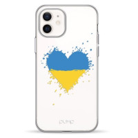 Чохол для iPhone 12/12 Pro - Pump UA Silicone Minimalistic, Sertse Light Blue