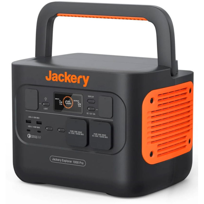 Зарядна станція Jackery Explorer 1000 PRO (1002 Вт/год, 1000 Вт)