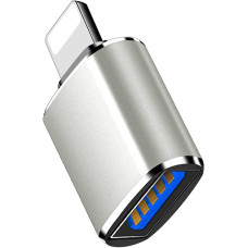 Адаптер (OTG) Lightning to USB - ACCEZZ, Silver