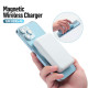 Додатковий аккумулятор Blueo 10000mAh Wireless MagSafe 20W Black