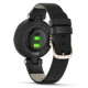 Смарт-годинник Garmin Lily Classic Edition - Cream Gold w. Black Case and Italian Leather Band
