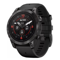 Смарт-годинник Garmin Epix Pro (Gen 2) Sapphire AMOLED 47mm Carbon Gray DLC Titanium w. Black Band