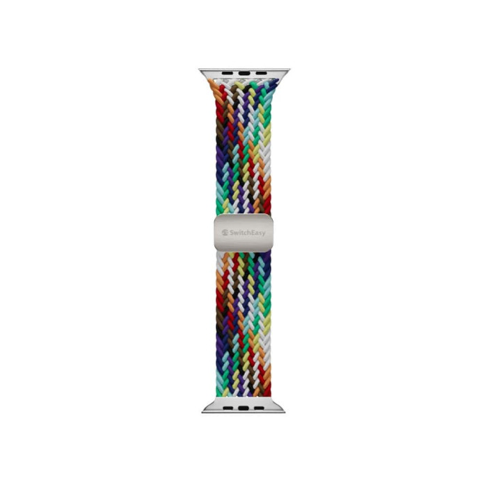 Ремінець для Apple Watch - 38/40/41mm, Swictheasy Candy Braided Nylon Loop, Pride