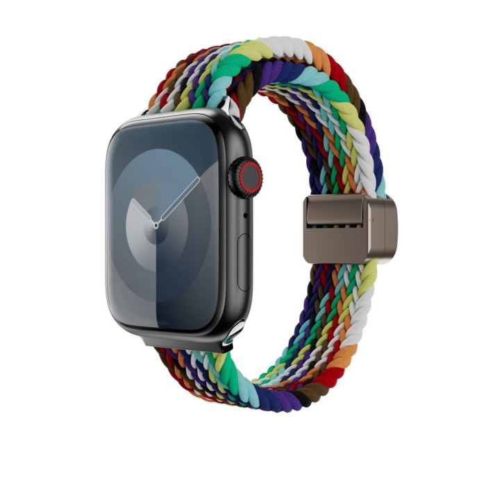 Ремінець для Apple Watch - 38/40/41mm, Swictheasy Candy Braided Nylon Loop, Pride