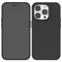 Чохол для iPhone 14 Pro Max - Blueo Aramid Fiber Anti-Drop MagSafe, Black