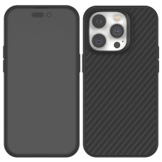 Чохол для iPhone 14 Pro Max - Blueo Aramid Fiber Anti-Drop MagSafe, Black