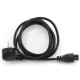 Кабель живлення Cablexpert (мікімаус), 1m, Black