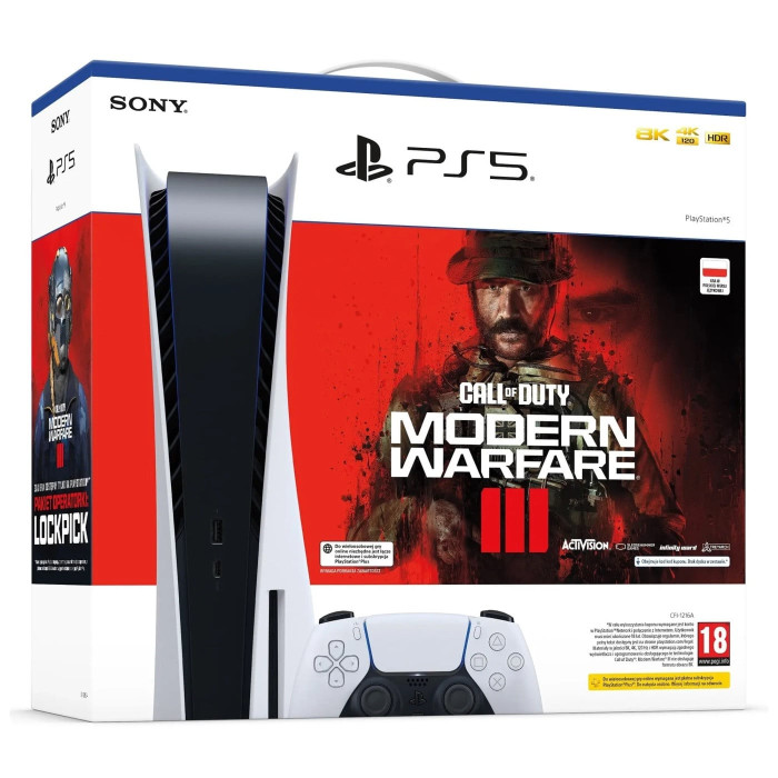 Sony PlayStation 5 Blu-Ray + Call of Duty Modern Warfare III