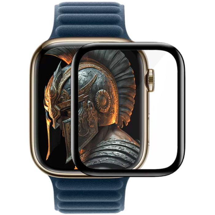 Захисне скло для Apple Watch 46mm - Proove Achilles Apple Black