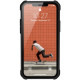 Чохол для iPhone 12/12 Pro - UAG Metropolis Fibr, Black