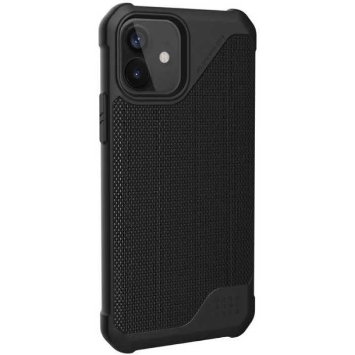 Чохол для iPhone 12/12 Pro - UAG Metropolis Fibr, Black