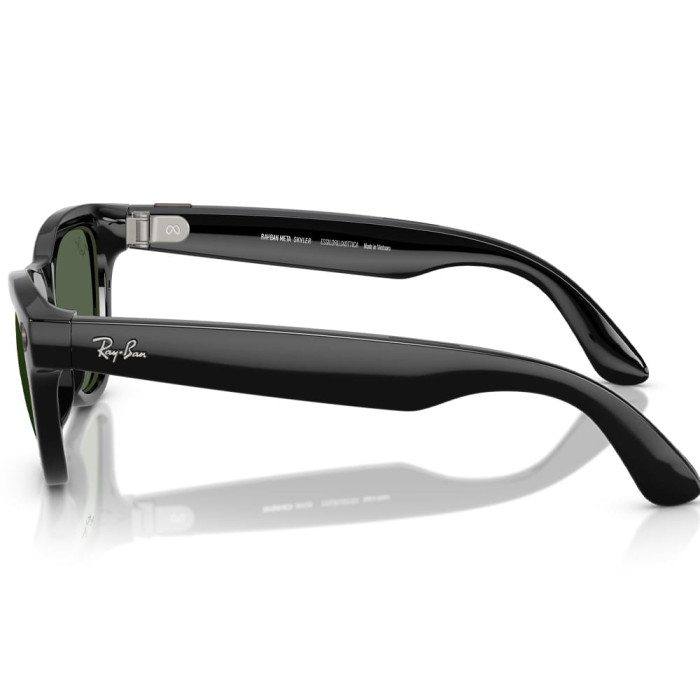 Смарт-окуляри Ray-Ban Meta Skyler Shiny Black Frame G-15 Green s52