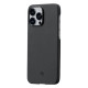 Чохол для iPhone 14 Pro - Pitaka 3 Twill 600D MagSafe, Black / Grey