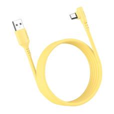 Кабель USB to USB-C - 3С Digtal Accessories 2m, Yellow