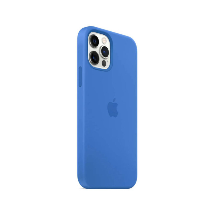 Чохол для iPhone 12/12 Pro - Silicone MagSafe, Capri Blue (HC)