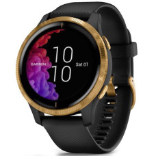 Смарт-годинник Garmin Venu Black/Gold