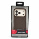 Чохол для iPhone 17 Pro - Cutana Carbon (1500D) MagSafe, Brown