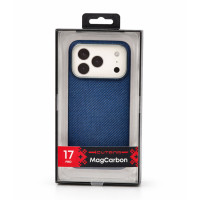 Чохол для iPhone 17 Pro - Cutana Carbon (1500D) MagSafe, Blue