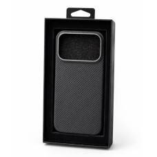 Чохол для iPhone 17 Pro - Cutana Carbon (600D) MagSafe, Black