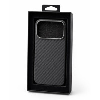 Чохол для iPhone 17 Pro Max - Cutana Carbon (600D) MagSafe, Black