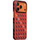 Чохол для iPhone 17 Pro Max - Pitaka Aramid Edge Ultra-Slim Happiness Rides In MagSafe, Maroon