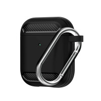 Чохол для Apple AirPods - WIWU TPU+PC Protective Series, Black (APC005)