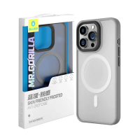 Чохол для iPhone 15 Pro - Blueo Frosted Anti-Drop MagSafe, Grey