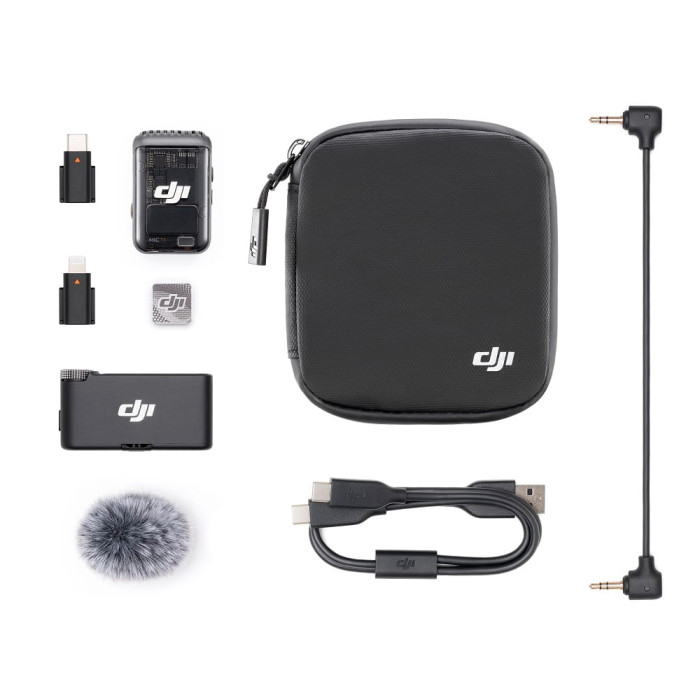 Мікрофонна радіосистема DJI Mic 2 Basic (1 TX + 1 RX)