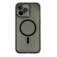Чохол для iPhone 14 Pro - Cutana Matte with Camera Protection MagSafe, Black