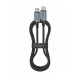 Кабель USB-C to USB-C - Choetech, PD 60W 1.2m, Black
