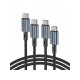 Кабель USB-C to USB-C - Choetech, PD 60W 1.2m, Black