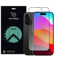 Захисне скло для iPhone 13 Pro Max / 14 Plus - Soneex Pro 2.5D Anti Peep, Black