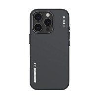 Чохол для iPhone 16 Pro Max - Blueo Dual Color Liquid Silicone MagSafe, Black
