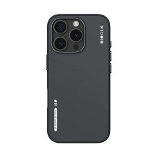 Чохол для iPhone 16 Pro Max - Blueo Dual Color Liquid Silicone MagSafe, Black