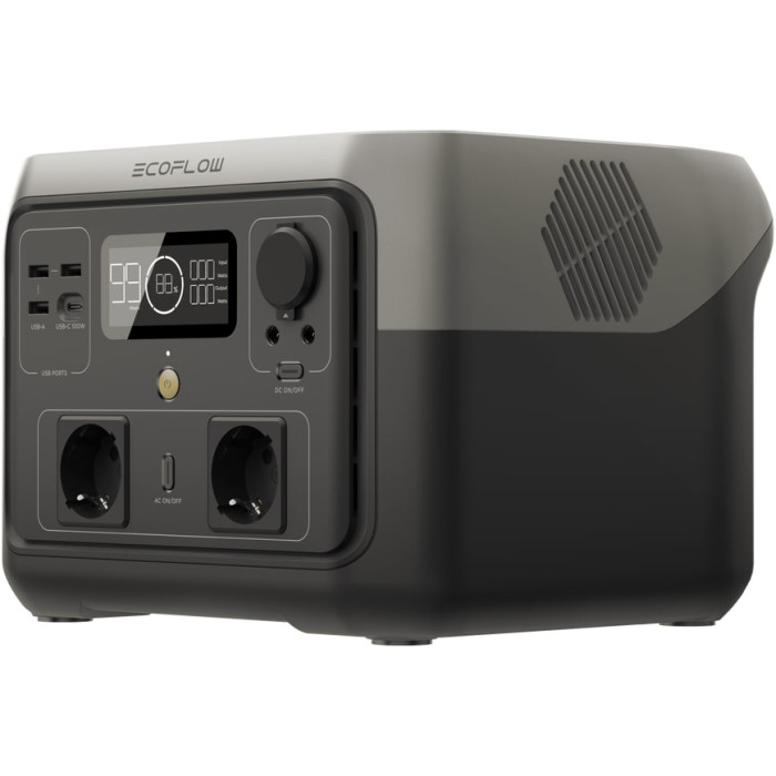 Зарядна станція EcoFlow RIVER 2 Max (512 Вт/г, 500 Вт) Вживаний (б/в)