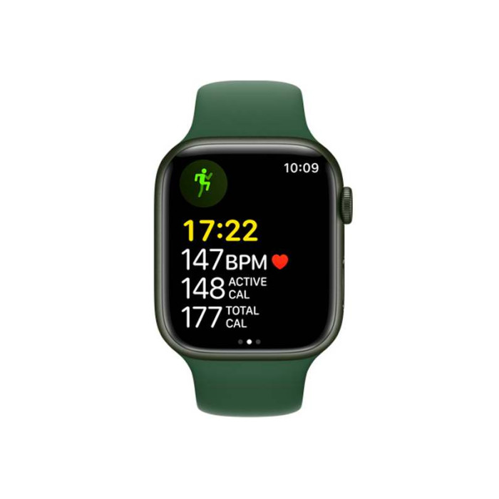 Apple Watch S7 41mm Green, Clover Sport Band LTE