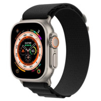 Ремінець для Apple Watch - 42/44/45/46/49mm, Alpine Loop Band, Black (HC)