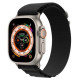 Ремінець для Apple Watch - 42/44/45/46/49mm, Alpine Loop Band, Black (HC)