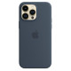 Чохол для iPhone 14 Pro Max - Silicone MagSafe, Storm Blue (HC)