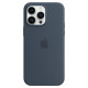 Чохол для iPhone 14 Pro Max - Silicone MagSafe, Storm Blue (HC)