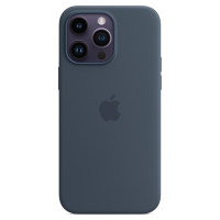 Чохол для iPhone 14 Pro Max - Silicone MagSafe, Storm Blue (HC)