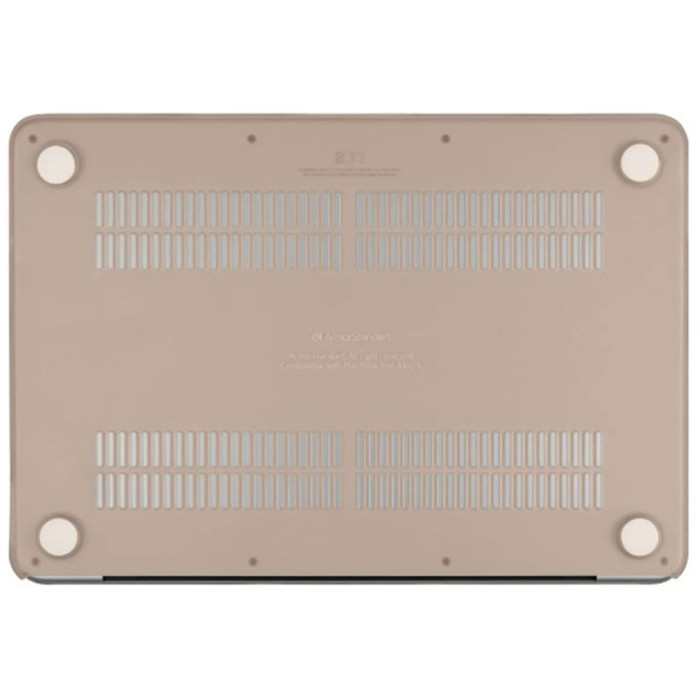 Чохол-накладка для Macbook Neo - Armorstandart Matte, Blush